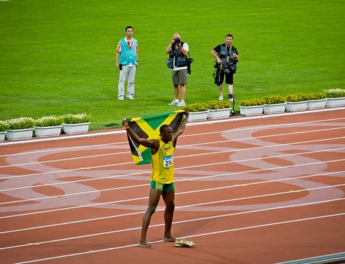 Usain Bolt Wins Olympic Gold with 100m World Record