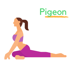 how to do pigeon pose