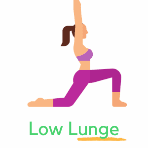 How to do low lunge